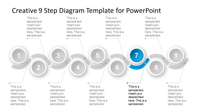 PowerPoint Timeline Diagram Material