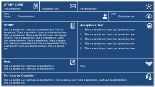 Customer Requirements Story Card Backlogs