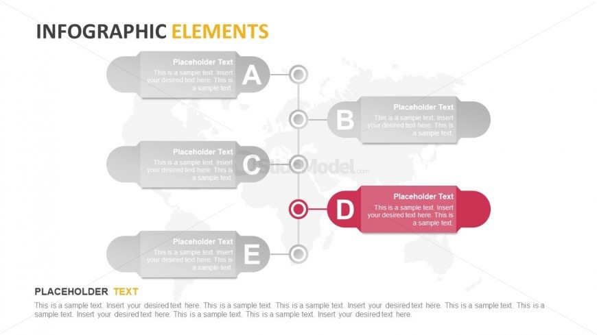 Labels for Events Timeline 5 Steps