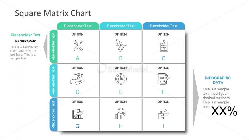 Infographic 9 Cells Presentation