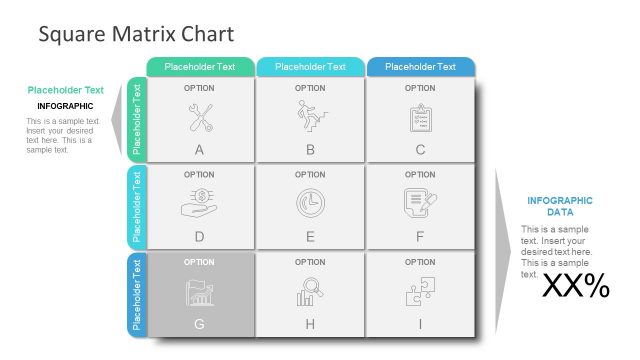 RACI Matrix Format in PowerPoint