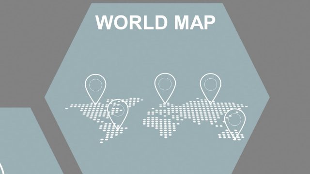 Presentation of Navigational Map Template