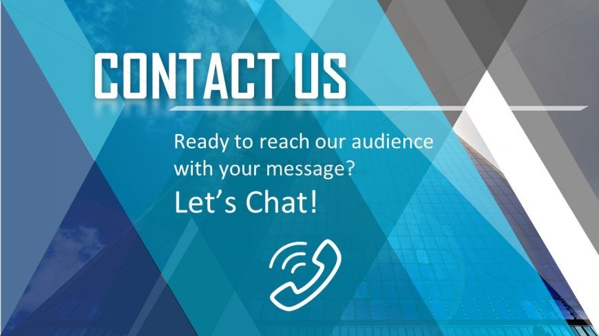 PowerPoint Contact Slide Design
