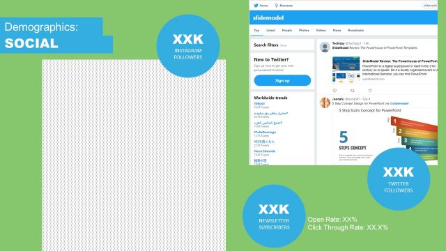 Social Media Media Kit PPT