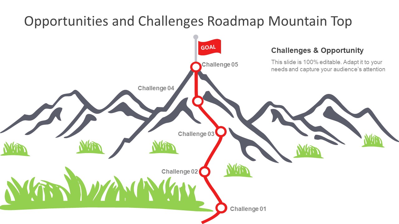 Challenges and Opportunities Roadmap Mountain