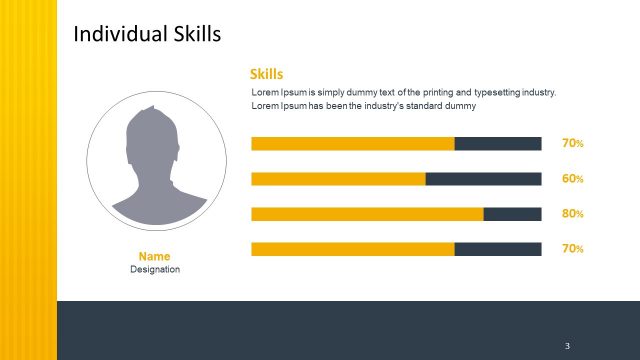 Business PowerPoint Our Team Slide