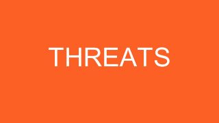 PowerPoint Threats Slide SWOT