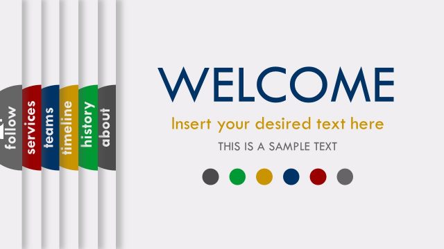 Animated Folded PowerPoint Templates