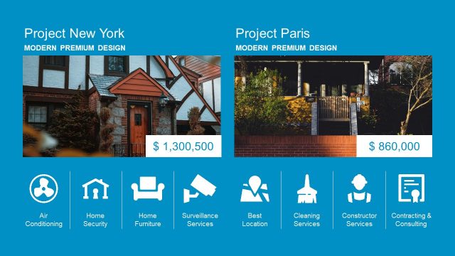 Infographic Collection of Property Icons