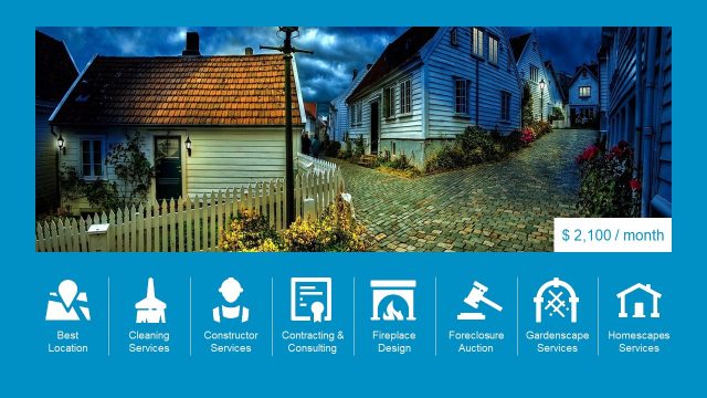 Infographic PowerPoint for Real State Business