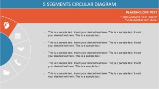 Colorful PowerPoint of Semi Circle 