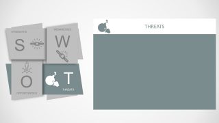 Template of SWOT Diagram Design