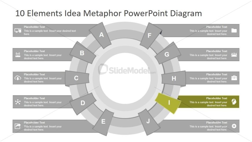 PPT Concept Comparison Diagram