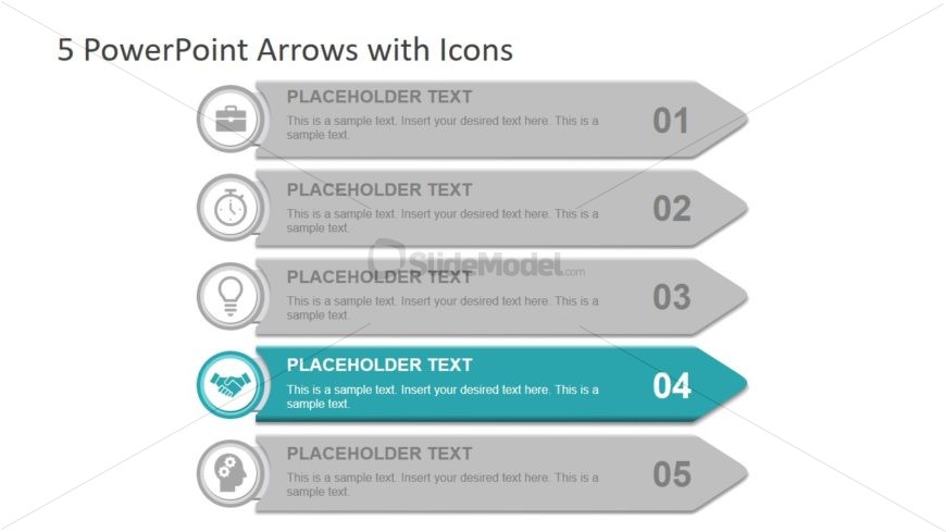 Infographic Agenda Slide PPT Template