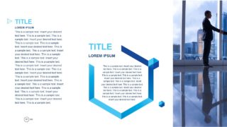 Business Information PowerPoint Layout