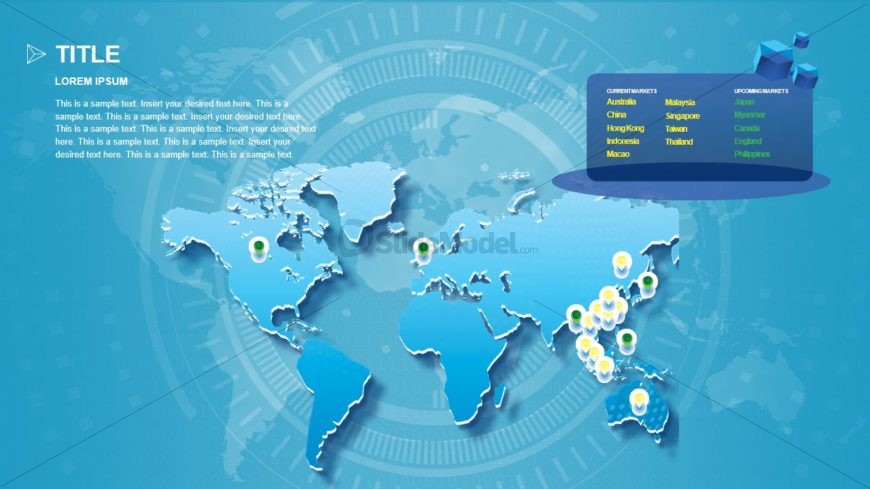 Map Presentation of Technology Business