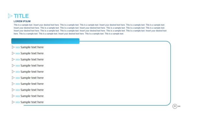 Table of Content Technology Theme