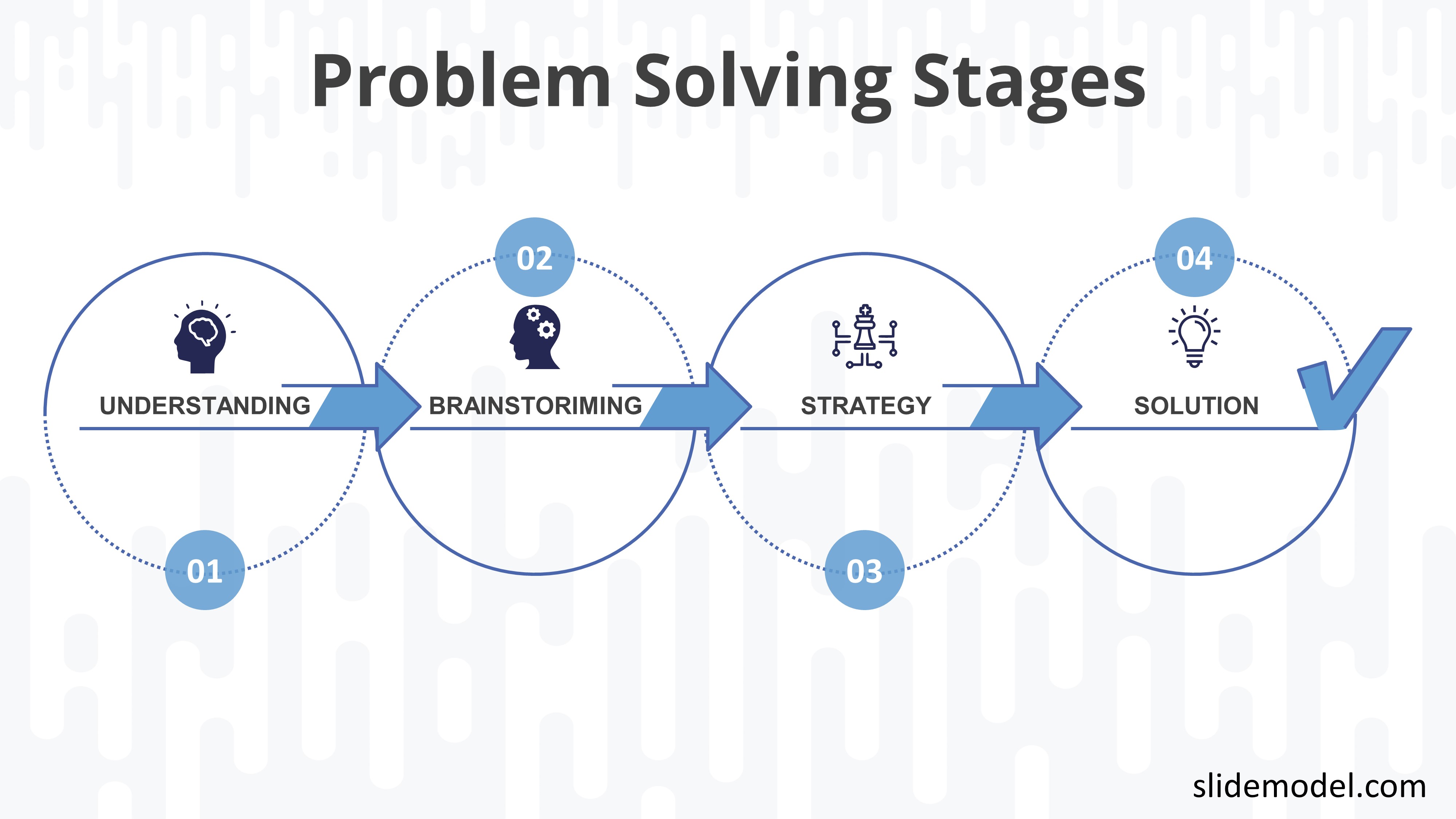PPT Template Problem Solving Stages