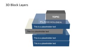 PPT SemiTransparent 3D Blocks