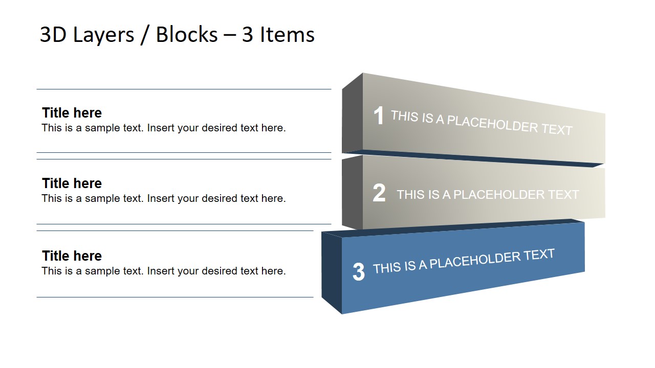 Editable 3D Block Diagram