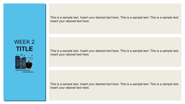 Eight Week Planning Timeline Template