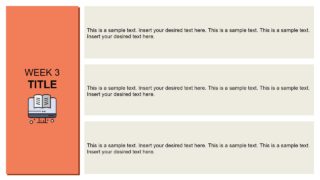 Flat Vector PowerPoint Timeline