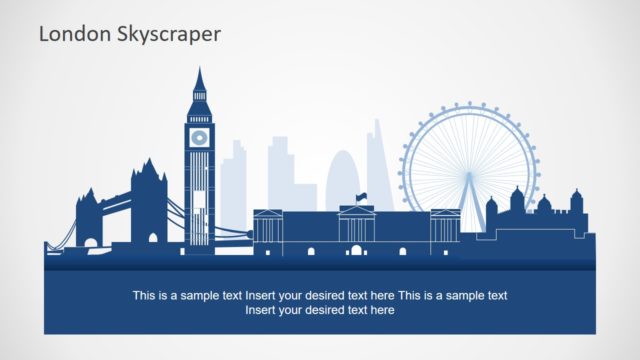 Cityscape PowerPoint Map London