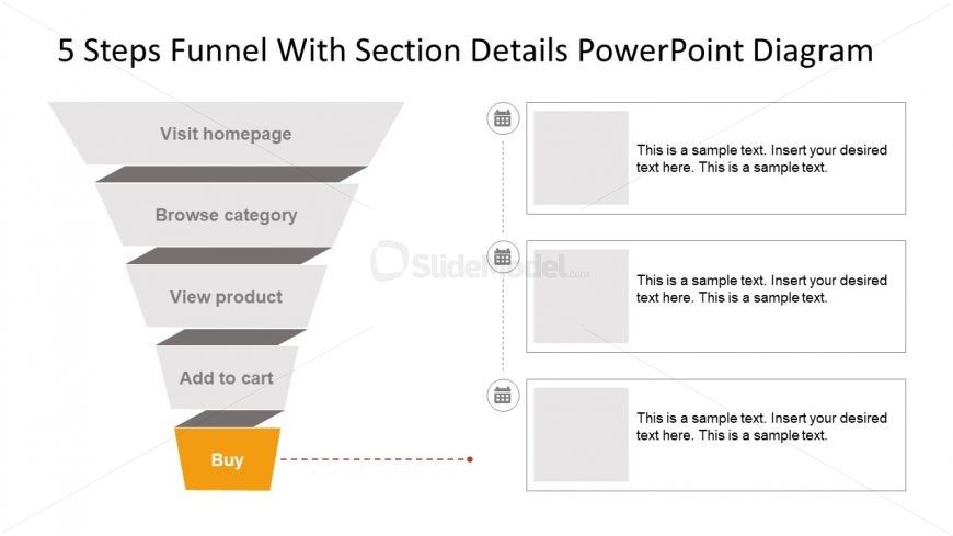 Sales Funnel PowerPoint Diagram