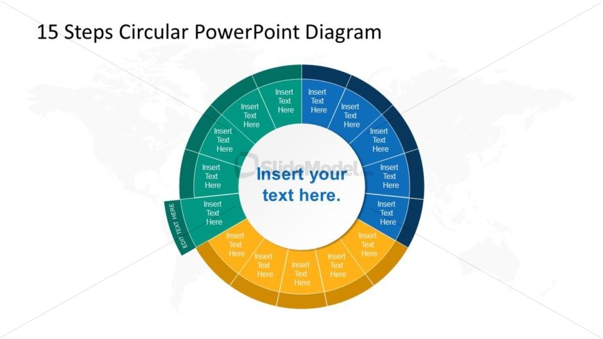 Step 11 Circular PowerPoint Diagram