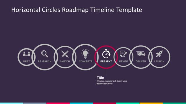 Roadmap Timeline Horizontal Timeline