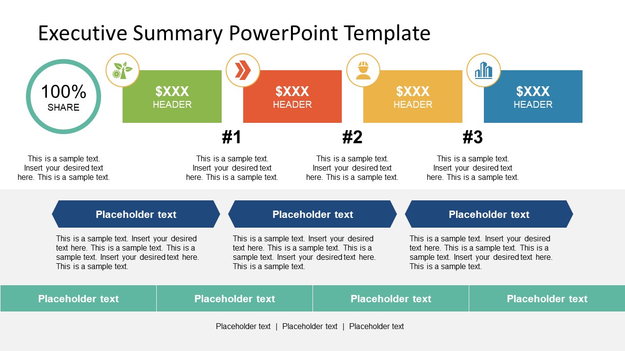 PowerPoint Executive Summary Template SlideModel