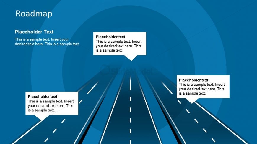 Roadmap Concept Timeline Powerpoint Slidemodel 5716