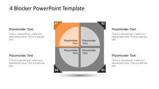 4 Blocker Style PowerPoint Slide 5