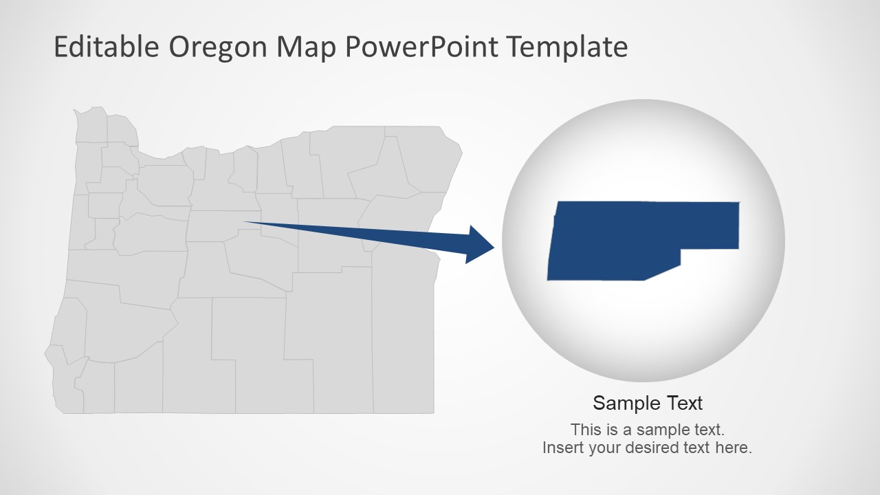 Zoom Style Presentation of Oregon