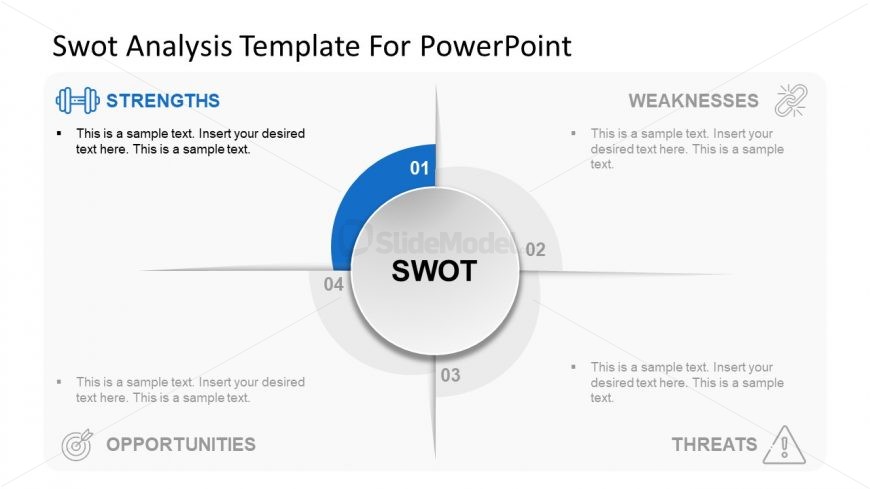 SWOT Analysis Slide of Strengths