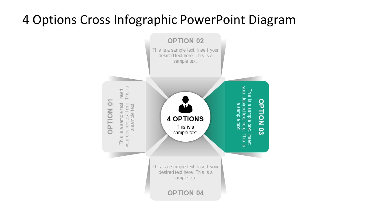 PowerPoint 4 Steps Diagram PPT