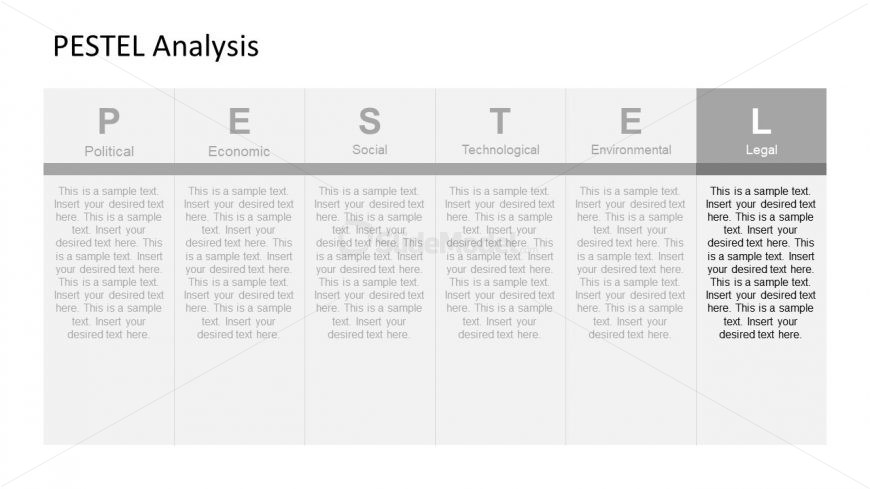 PESTEL Analysis Legal Segment 