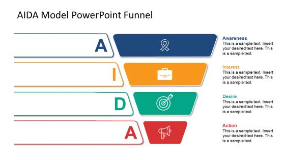 AIDA Model Diagram Template