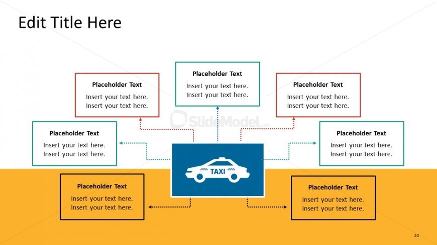 Labels Design for Taxi Themes Template