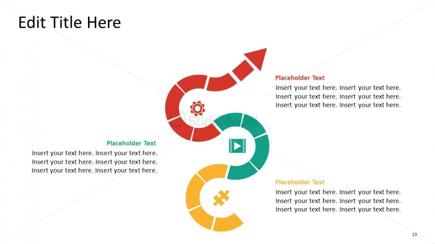 Arrow Roadmap Template Taxi Themes