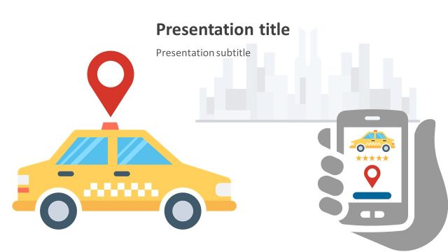 Ride Hailing Business PowerPoint Template