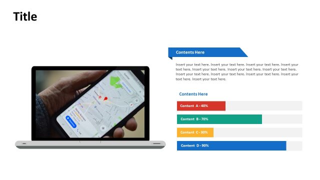 Laptop Ride Hailing App Demo Template