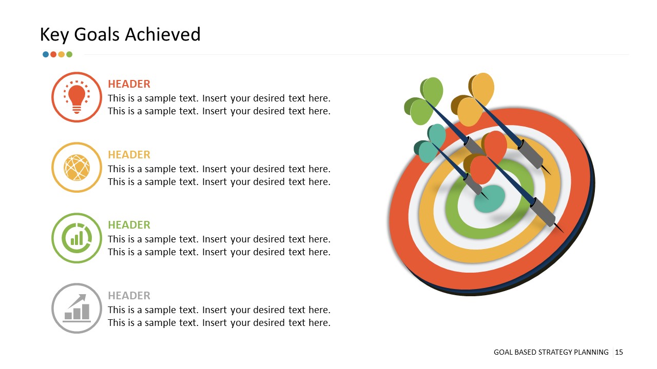 Goals Based Strategic Planning PowerPoint Templates - SlideModel