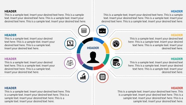 Segmented Canvas PowerPoint Diagram