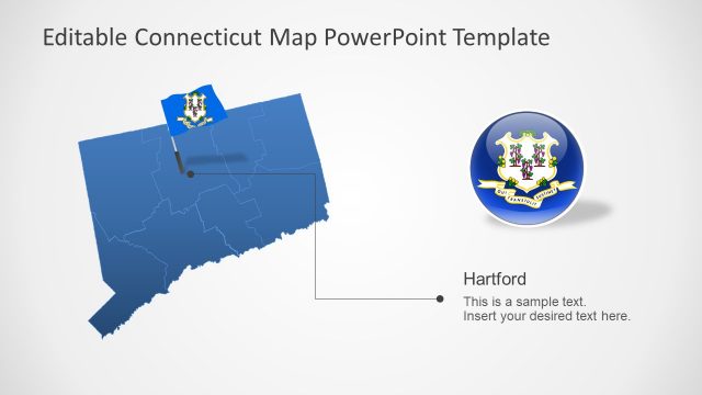 Connecticut PowerPoint Map Presentation