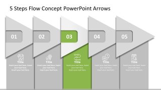 Animated Arrow Concept Diagram Template 