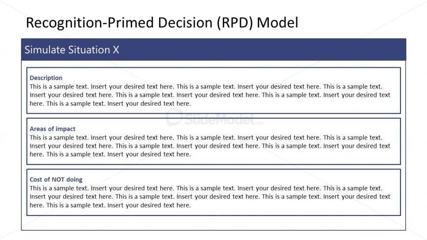 Recognition Primed Decision Variations Simulations Template
