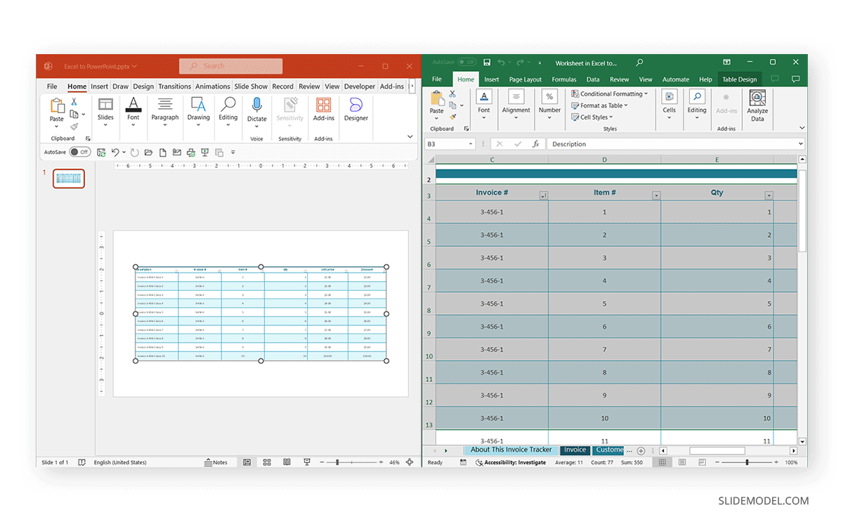 How To Insert An Excel Sheet Into PowerPoint