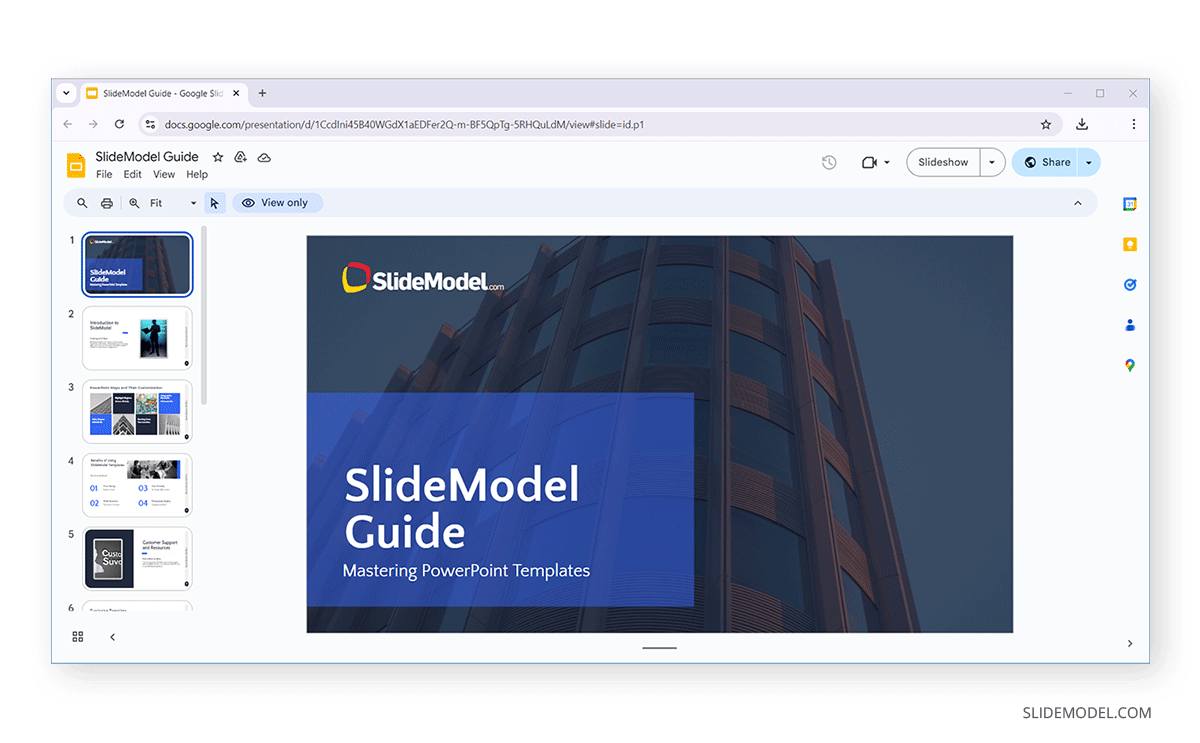 How to export SlideModel AI to Google Slides