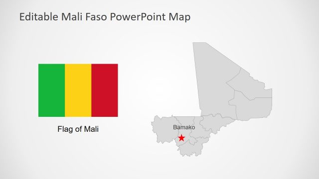 Flag and Map of Mali PPT